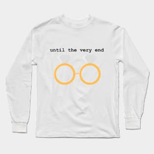 Until the very end wizard glasses diamond rings Long Sleeve T-Shirt